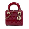 Dior Mini Patent Cannage Lady Dior Secondhand