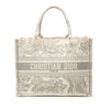 Dior Medium Canvas Embroidered Dioriviera Toile De Jouy Book Tote Secondhand