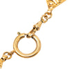 Chanel Gold Plated Logo Chain Necklace Secondhand
