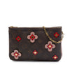 Louis Vuitton Monogram Blooming Flowers Double Zip Pochette Secondhand