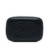 Secondhand Chanel Medium CC Quilted Caviar Vanity Case
