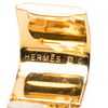 Hermès Gold Plated Enamel Cloisonne Clip On Earrings Secondhand
