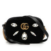 Gucci Mini GG Marmont Crystal Embellished Matelasse Velvet Crossbody Secondhand