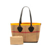 Secondhand Burberry Mega Check Canvas The Giant Reversible Tote