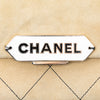 Chanel Quilted Suede Retro Label Flap Secondhand