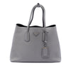 Prada Large City Calf Double Satchel Secondhand