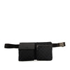 Gucci GG Canvas Double Pocket Belt Bag Secondhand