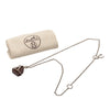 Hermès Palladium Plated Vulcanium Cheval Pendant Necklace Secondhand