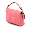 Fendi Mini Zucca Embossed Leather Baguette Satchel Secondhand