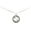 Secondhand Gucci Sterling Silver Interlocking G Pendant Necklace