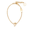 Louis Vuitton Gold Plated LV & Me Number 3 Bracelet Secondhand