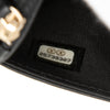 Secondhand Chanel Quilted Caviar Boy Wallet on Chain