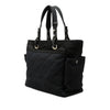 Chanel Large Quilted Canvas Paris Biarritz Tote Secondhand
