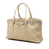 Bottega Veneta Embroidered Nappa Intrecciato Tote Secondhand