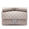 Secondhand Chanel Large Quilted Iridescent Calfskin Reissue 2.55 Roll Clutch