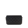 Chanel CC Quilted Lambskin Front Pocket Clutch With Chain Secondhand