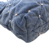 Chanel Mini Denim Studded 22 Handbag Secondhand