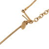 Chanel CC Gold Plated Faux Pearl Pendant Necklace Secondhand