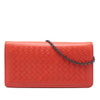 Bottega Veneta Nappa Intrecciato Continental Wallet on Chain Secondhand