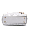 Dior Mini Metallic Grained Calfskin Cannage Lady Dior Secondhand