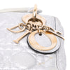Dior Mini Metallic Grained Calfskin Cannage Lady Dior Secondhand