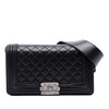 Chanel Old Medium Quilted Lambskin Boy Flap Secondhand
