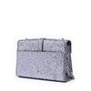 Saint Laurent Glitter Galactica Leather Monogram Envelope Chain Wallet Secondhand