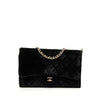 Chanel CC Quilted Velvet Wallet on Removable Chain Secondhand