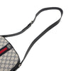 Gucci Small GG Supreme Textured Calfskin Web Ophidia Camera Bag Secondhand