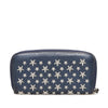 Philippa Star Studs Zip Around Long Wallet - '10s Second-hand