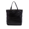 Gucci Embossed Studded Leather Horsebit Tote Secondhand