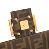 Fendi Zucca Glazed Fabric Cage Baguette Satchel Secondhand