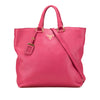 Prada Vitello Daino Open Convertible Tote Secondhand