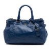Prada Soft Calf Double Zip Convertible Tote Secondhand