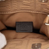 Fendi Mini Zucca Embossed Technical Fabric  Sunshine Shopper Tote Secondhand
