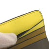 LOEWE Tricolor Calfskin Puzzle Coin Card Holder Secondhand