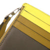 LOEWE Tricolor Calfskin Puzzle Coin Card Holder Secondhand