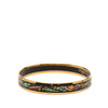 Hermès Narrow Qu Importe le Flacon Enamel Bangle 62 Secondhand