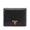 Prada Vitello Grain Bifold Wallet Secondhand