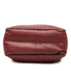Bottega Veneta Bicolor Nappa Intrecciato Vertical Convertible Satchel Secondhand