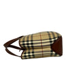 Burberry Haymarket Check Coated Canvas Handbag Secondhand