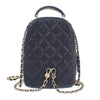 Chanel Mini CC Quilted Caviar Backpack Secondhand