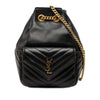 Saint Laurent Mini Chevron Lambskin Joe Bucket Bag Secondhand