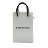 Balenciaga Mini Calfskin Logo Shopping Phone Holder Secondhand