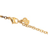 Dior Gold Plated CD Logo Bag Pendant Necklace Secondhand