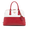 Prada Medium Bicolor Saffiano Lux Promenade Satchel Secondhand