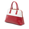 Prada Medium Bicolor Saffiano Lux Promenade Satchel Secondhand