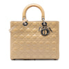 Dior Large Patent Cannage Lady Dior Secondhand
