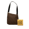 Fendi Zucca Canvas Shoulder Bag Secondhand
