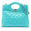 Chanel Mini Quilted Shiny Lambskin 31 Shopping Bag Secondhand